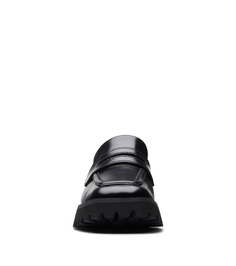 Clarks - Stayso Edge Black Leather